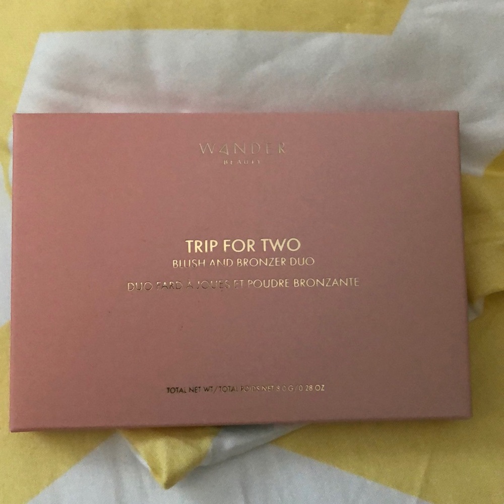 Wander beauty blush and bronzer duo